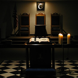 Altar and East